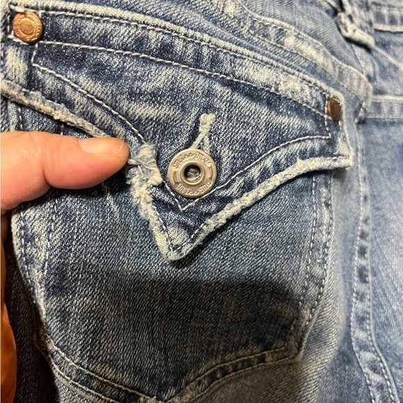 MISS ME JEANS size 28 style: JP4009D-LUCILLE color Baltimore Dark EuC - Picture 4 of 15